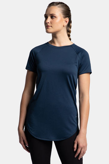 Buy Jockey Relaxed T Shirt Cosmic Sapphire at Rs.849 online Activewear online